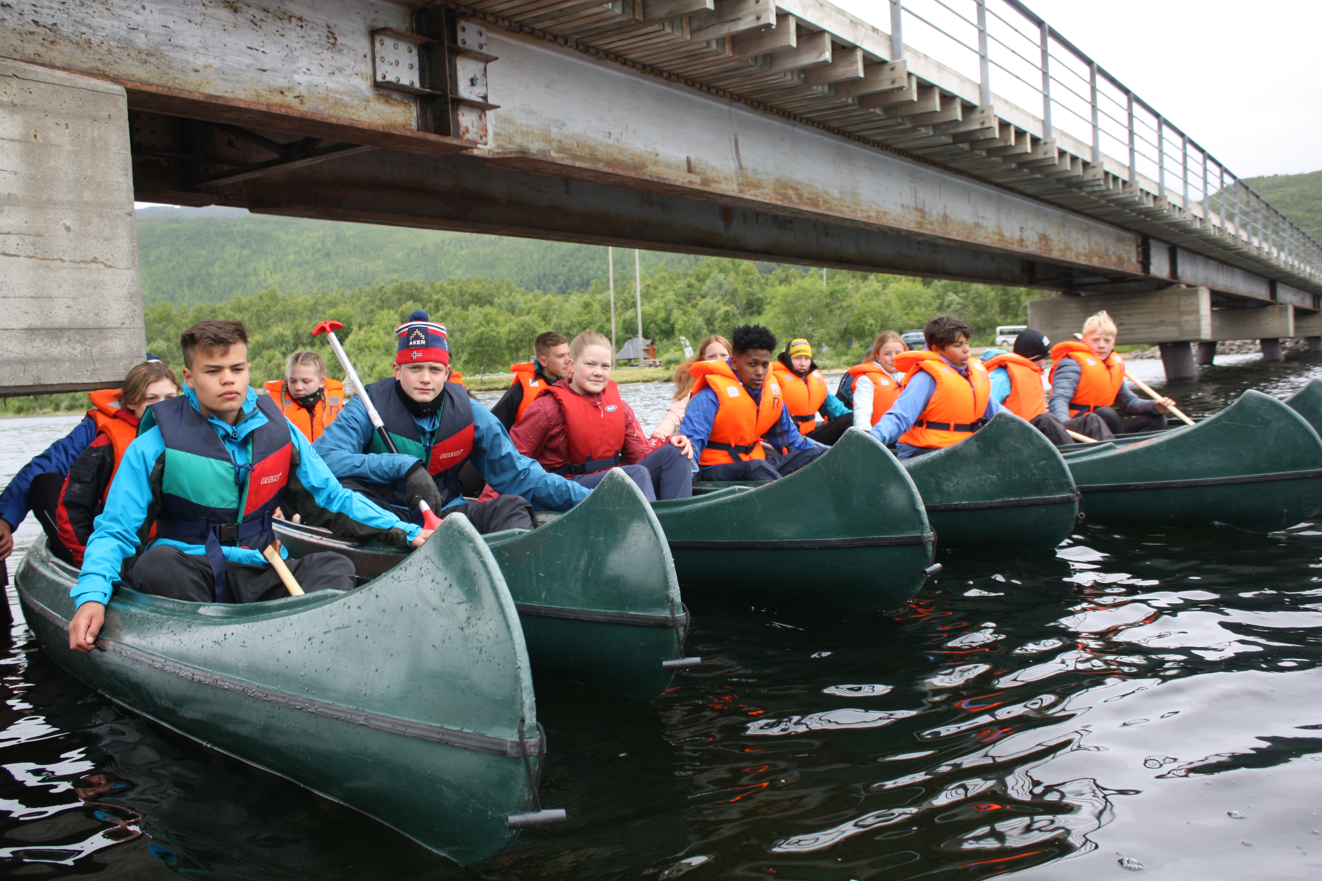 Kano ungdomscamp 2019 Revet Senja 2019